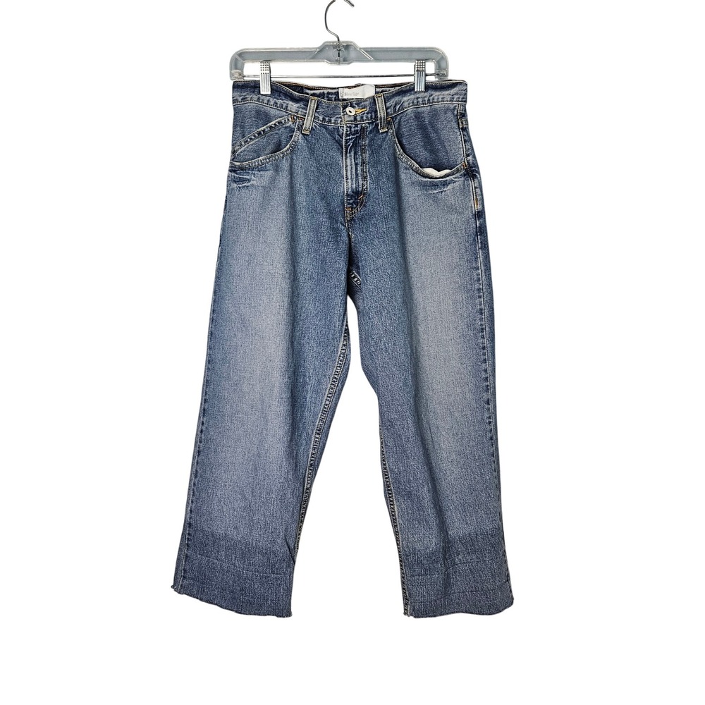 Levi's Silver Tab Baggy Jeans Mens 30x25 *Hemmed*‎ Vintage